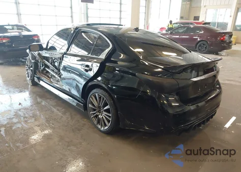 2018 Infiniti Q50 3.0T Red Sport 400 из США, поврежденный, VIN JN1FV7AP4JM460761